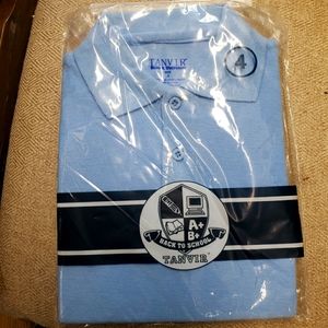 Light Blue Boys polo shirt